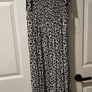 Diane Von Furstenburg X Target - Black And White Maxi Dress